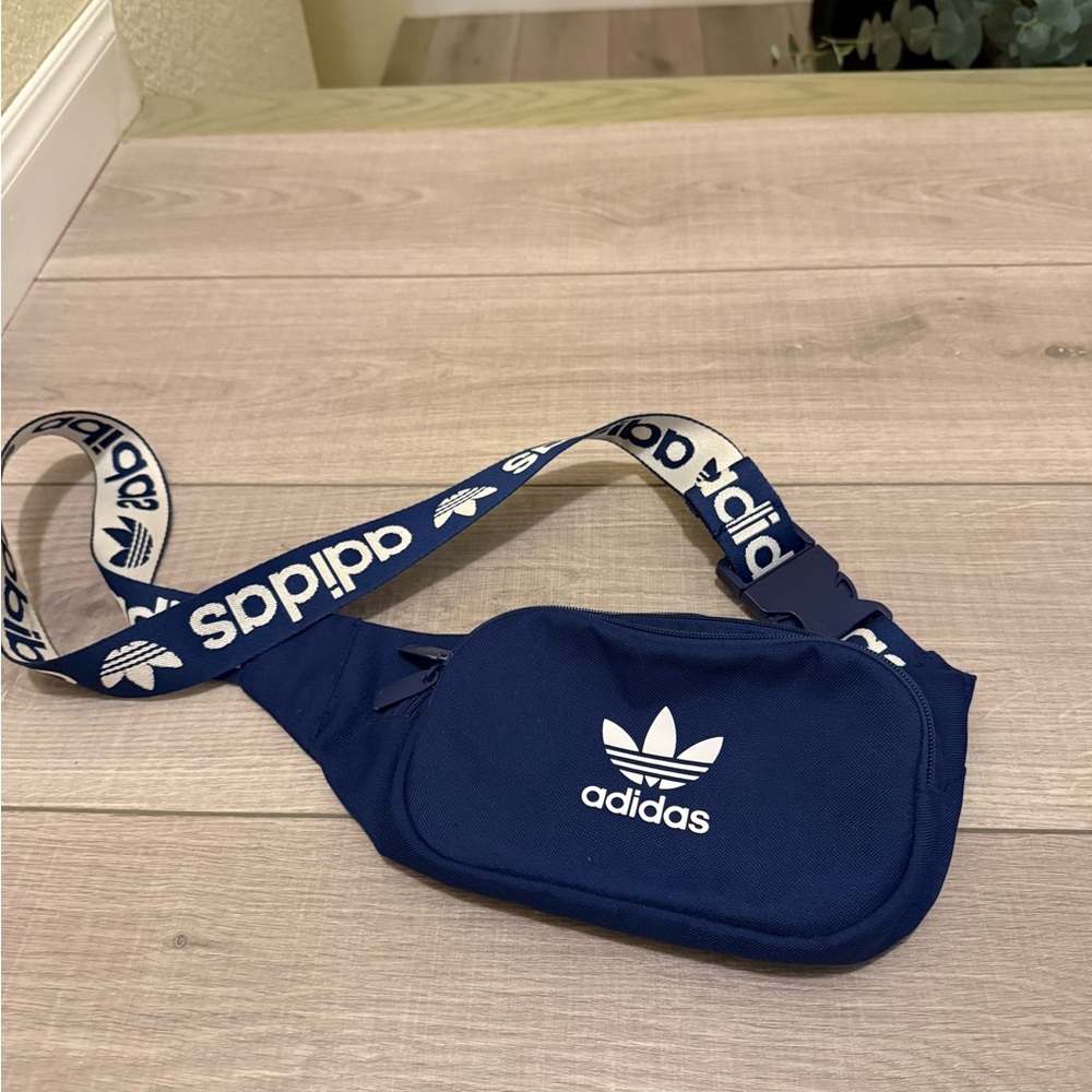 Adidas Navy Blue Waist Bag